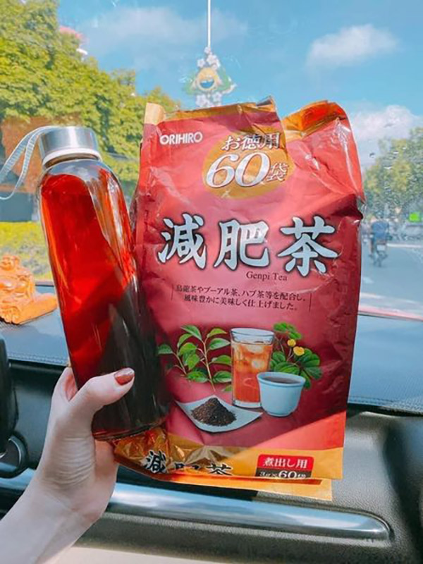 Trà giảm mỡ bụng Nhật Bản Genpi Tea Orihiro